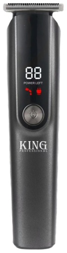 King Professional триммер KP-2006 черный, серый