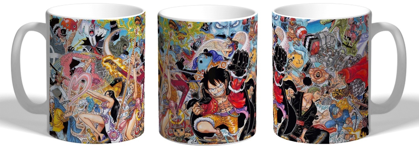 Кружка Азбука Печати «One Piece №4», 330 мл, керамика, 1 шт.
