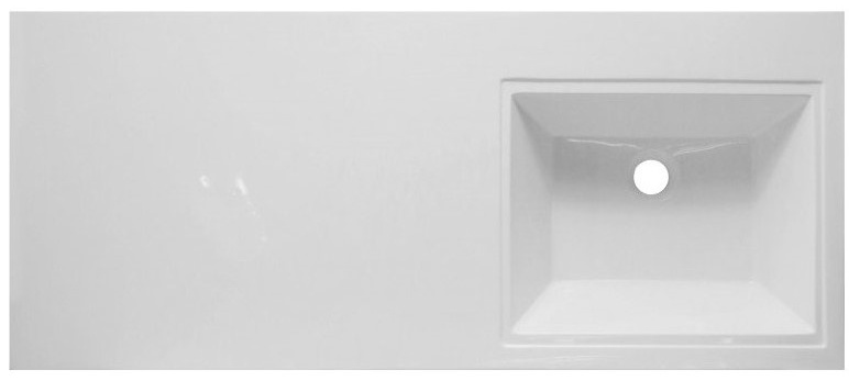 Раковина-столешница Даллас 130 правая (235502) (без кронштейнов) - артикул K0000077954