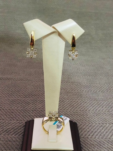 MANILAS GOLD 3664791 вес 5.84 г золото, фианит