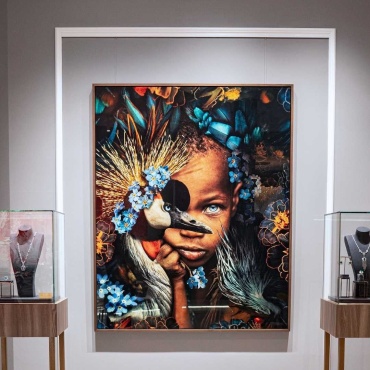 Canvas картина Flowers African 70x100 см