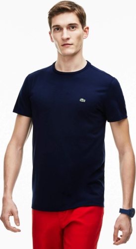 Футболка LACOSTE темно-синий