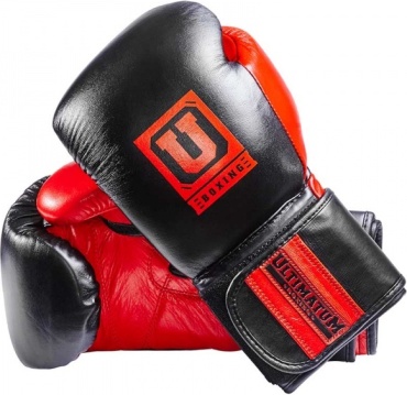 Боксерские перчатки Ultimatum Boxing 14 oz красный