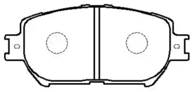 Колодки HSB передние HP5053