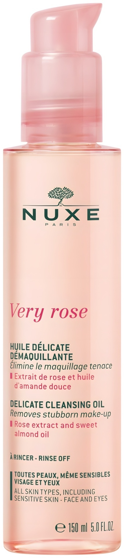 Nuxe Very Rose масло для снятия макияжа 150 мл