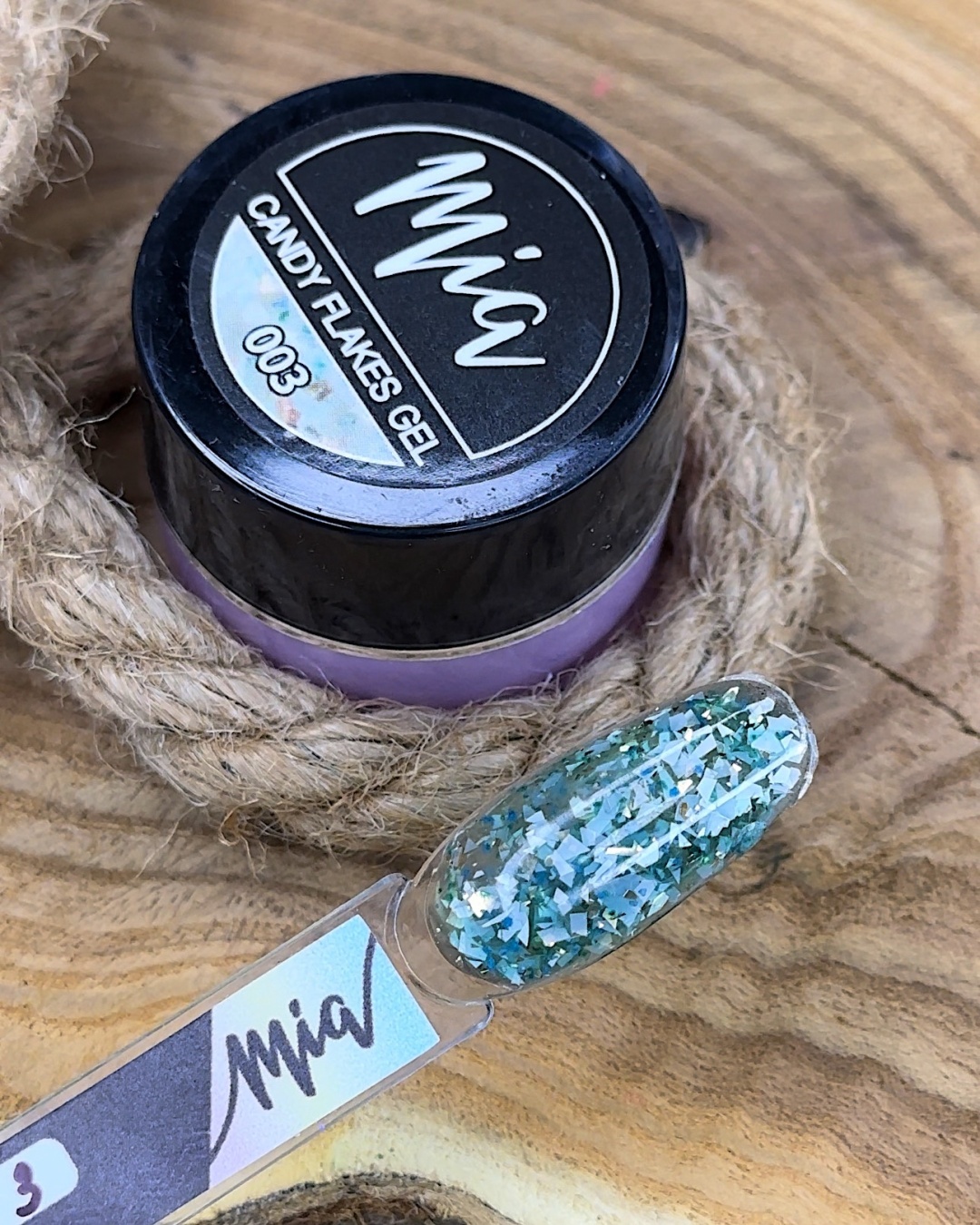 Mia гель для дизайна Candy flakes gel 003 5 мл