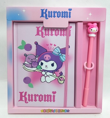 Блокнот BookLand Kuromi - Куроми , A5, 42 л, мультиколор