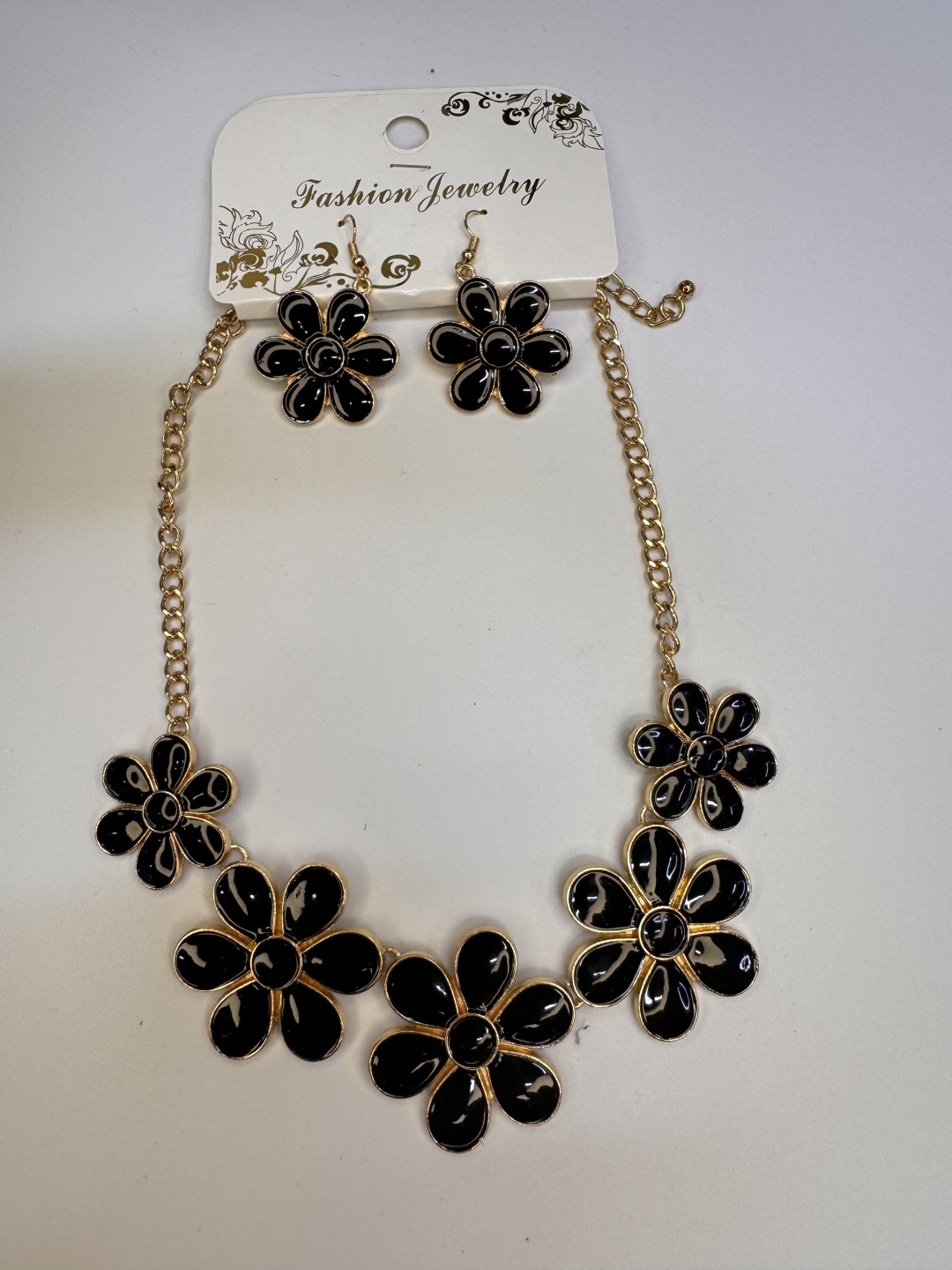 Цепь Fashion Jewelry длина 26 см бижутерный сплав эмаль