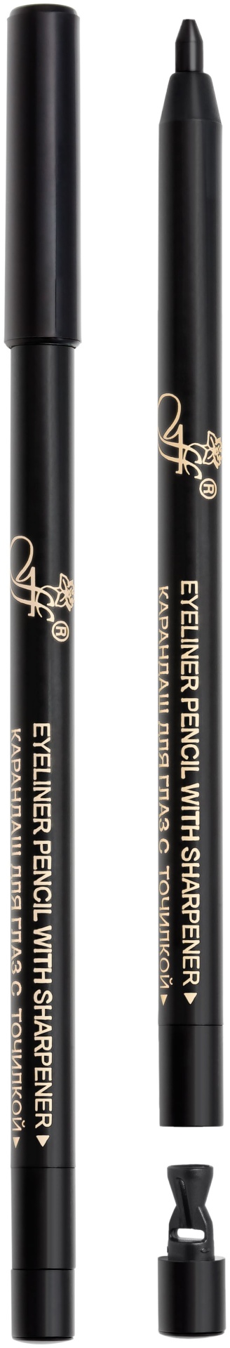 FFLEUR Eyeliner Pencil карандаш черный ES-406 Black