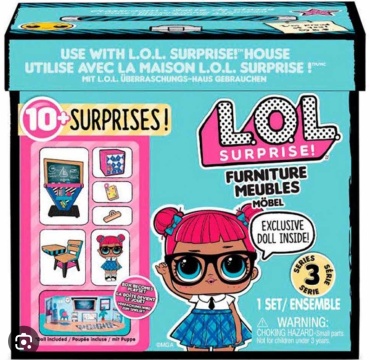 Кукла-сюрприз L.O.L. Surprise! FURNITURE MEUBLES 8 см