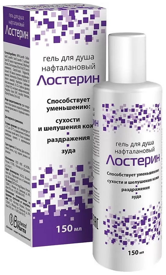 Лостерин уменьшение сухости гель 150 мл