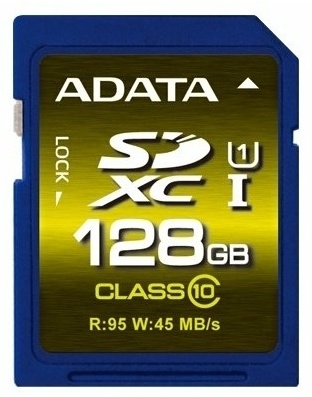 Карта памяти ADATA Premier Pro ASDX128GUI1CL10-R 128GB