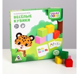 Лас Играс Веселые кубики 4738177