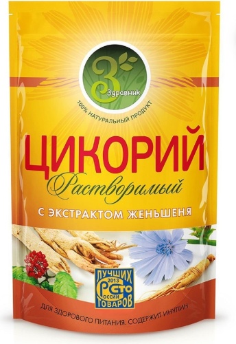Цикорий Здравник с экстрактом женьшеня 85 г