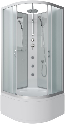 Душевая кабина Niagara NG-2307-14BKTG, 210х80 см, высокий поддон