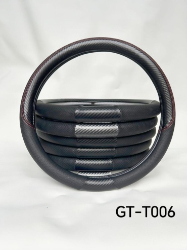 Oumanni оплетка T006 Карбон 37-39 см M серый, черный