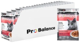 Probalance кусочки в соусе курица, рыба 85 г 28 шт