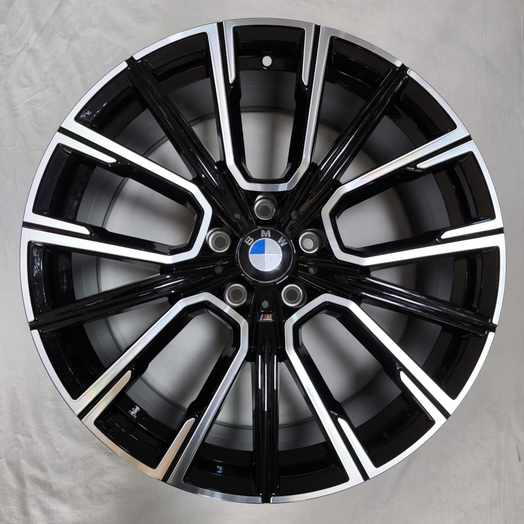 Wheels 5515 8.5/10x20/5x120 D72.6 ET35.42 4 диска черный, серебристый