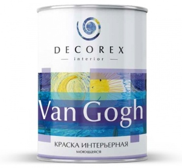 Decorex акриловая Van Gogh AB моющаяся 12 кг, цвет база AB