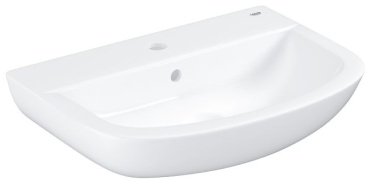 Раковина Grohe Bau Ceramic 39440000 подвесная овальная 55х38 см, керамика