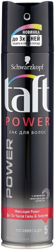 TAFT Power лак экстрасильная фиксация 225 мл
