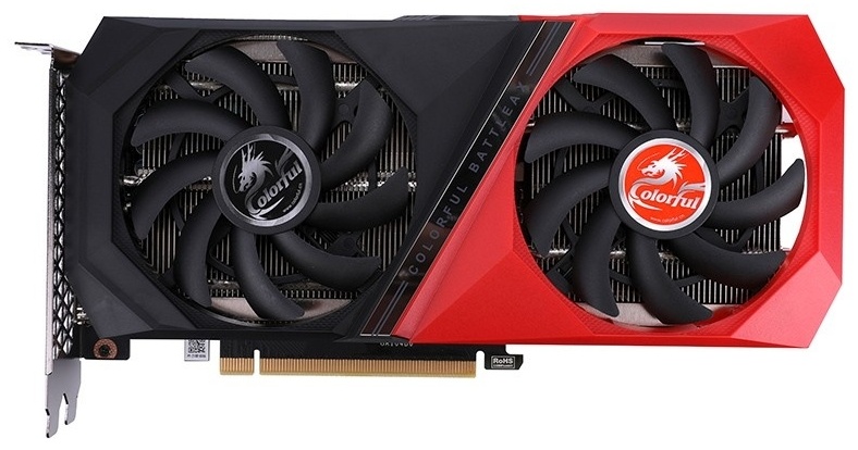 Видеокарта Colorful GeForce RTX 3060 Ti DUO V2 LHR-V 8 ГБ