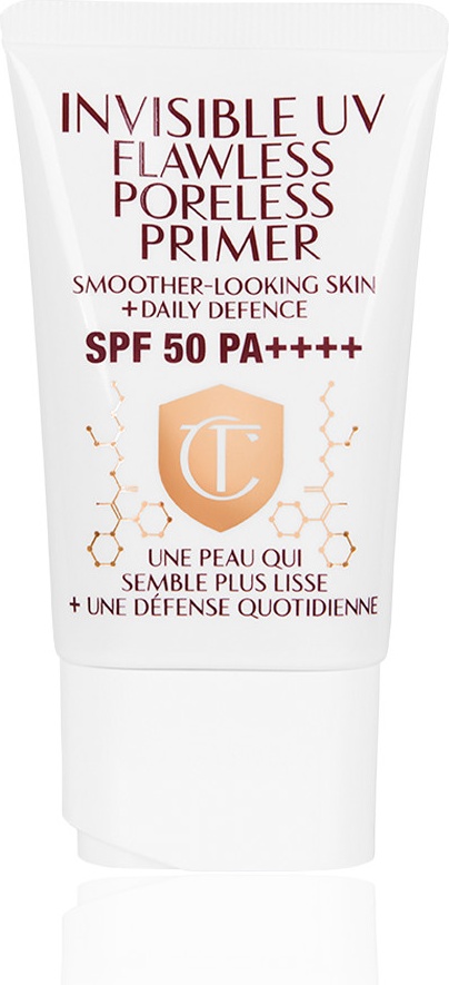 Charlotte Tilbury Invisible UV Flawless Poreless Primer SPF50 основа под макияж для лица 30 мл