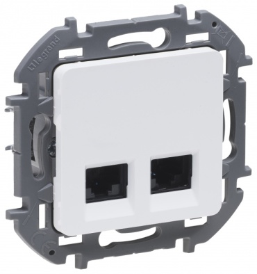 Компьютерная розетка (RJ45) Legrand INSPIRIA, белый