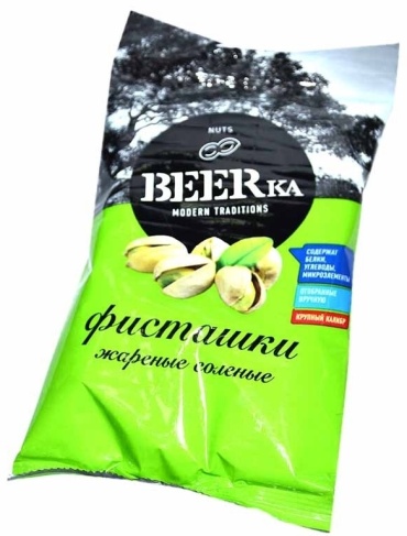 BEERка фисташки жаренные 80 гр