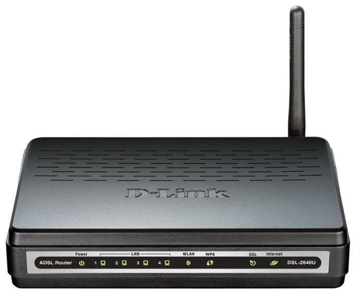 Роутер d link dsl 2640u. Роутер d link dsl 2640u