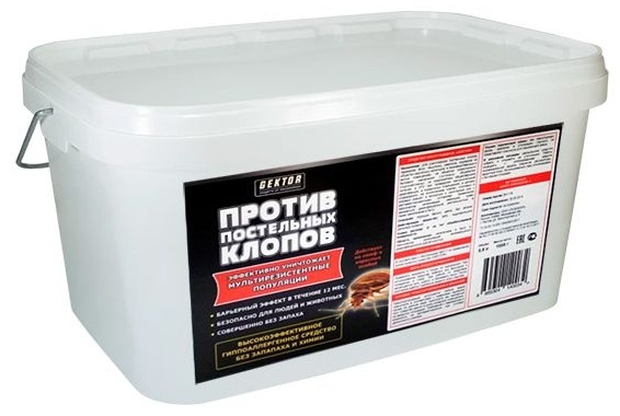 Gektor против клопов, ведро 1 кг