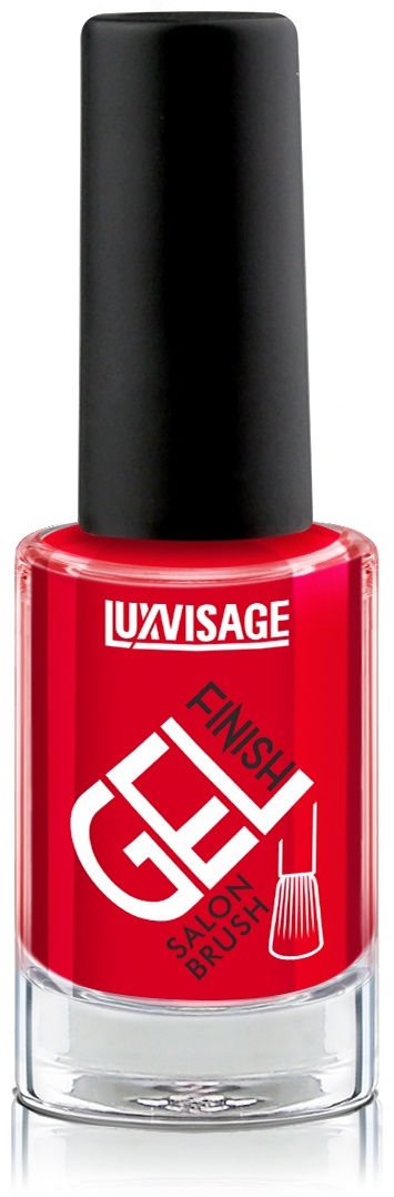 LUXVISAGE лак Gel finish 07 Красный 9 мл