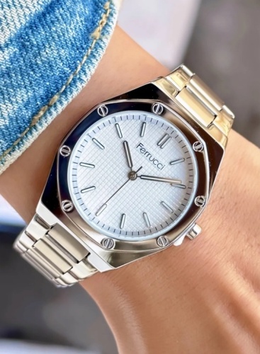 Кварцевые Ferrucci qnf00369 сталь