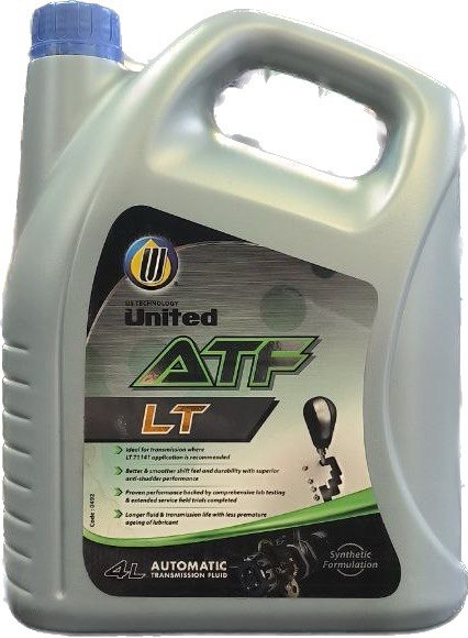 ATF United LT 71141 4L трансмиссионное масло для АКПП - артикул K0000090959