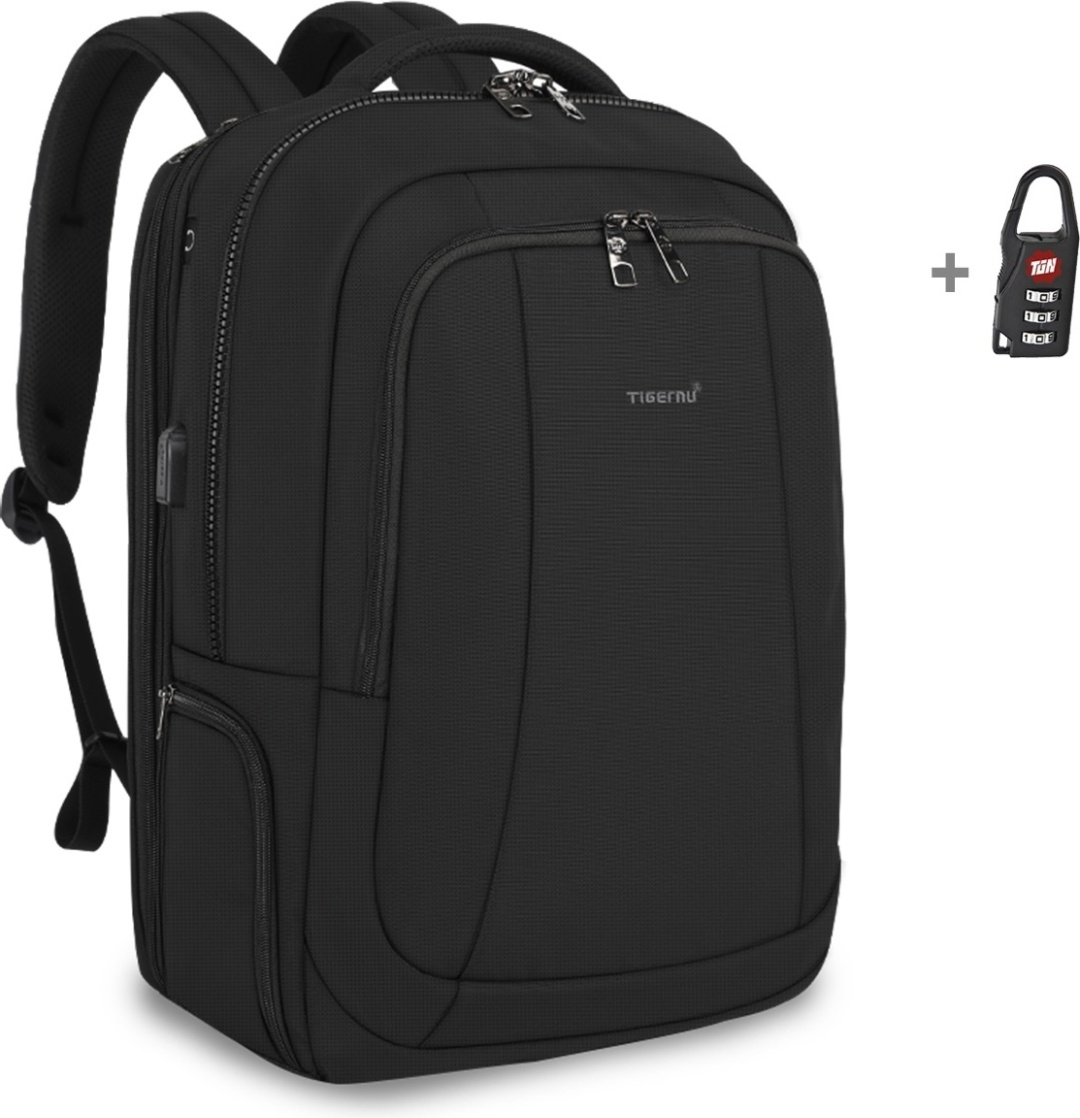 Купить Рюкзак Tigernu T-B3143XL черный в Алматы – Магазин на Kaspi.kz