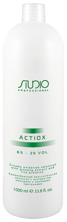 Окислитель STUDIO PROFESSIONAL Actiox 6% 1000 мл