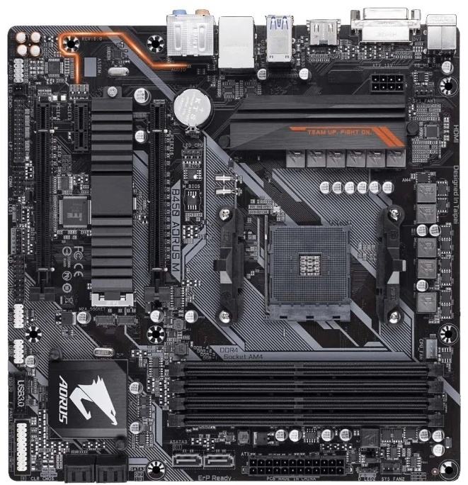 Материнская плата GIGABYTE B450 AORUS M (rev. 1.0)