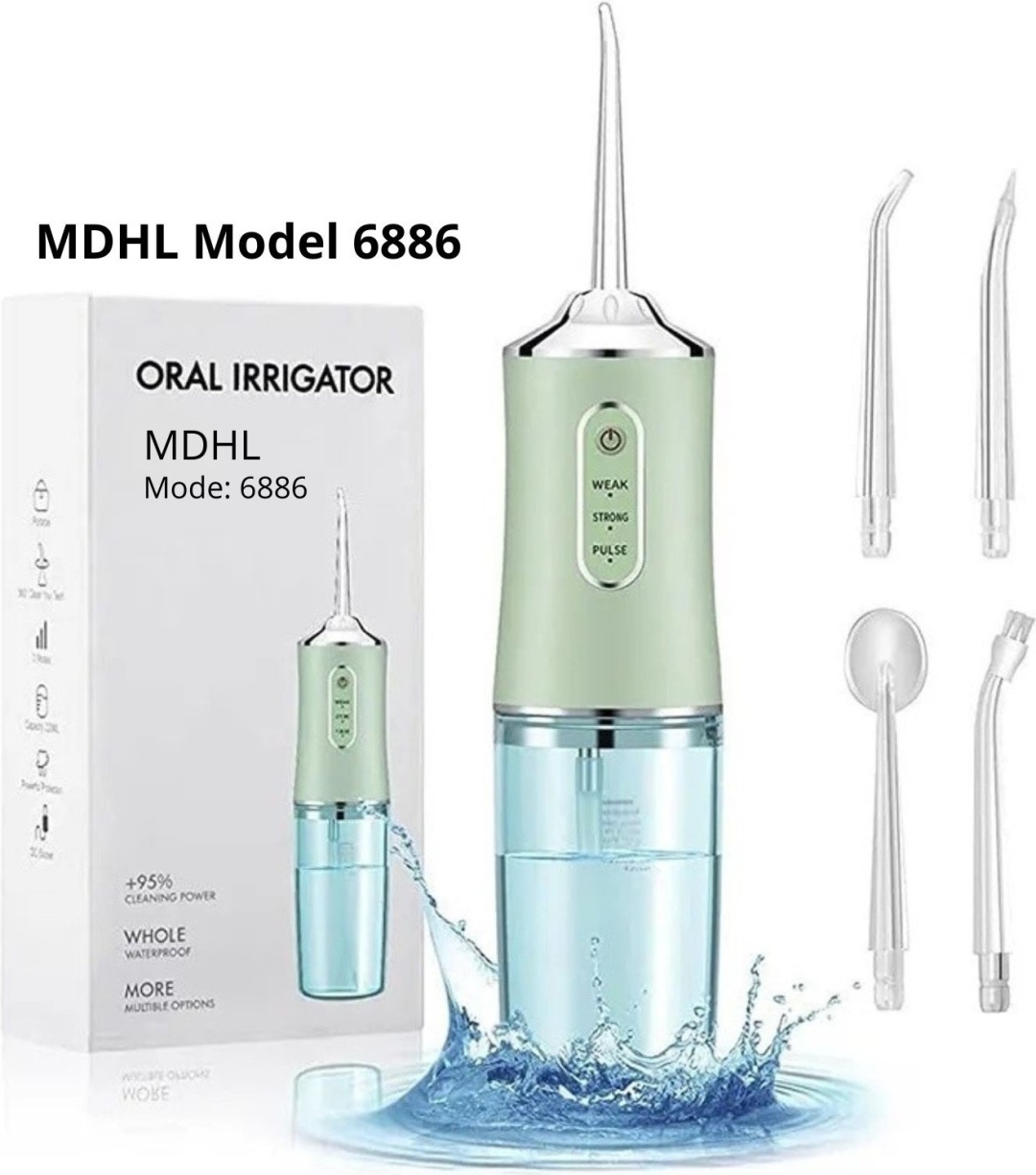 MDHL ирригатор 6886 импульсный, портативный