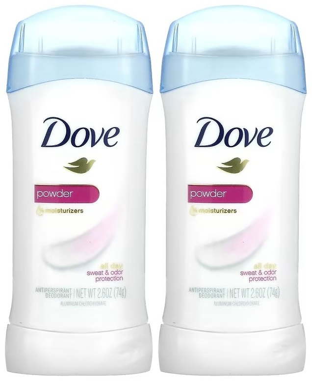 Dove Pawder all day дезодорант-антиперспирант для женщин 2 шт по 74 г