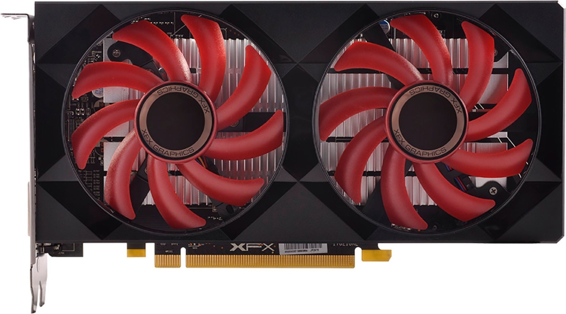 Видеокарта XFX Radeon RX 550 4GB Double Dissipation 4GB