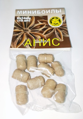 ТРИ КИТА Минибойлы Анис 8х14 мм 10 шт Анис 0.1 кг