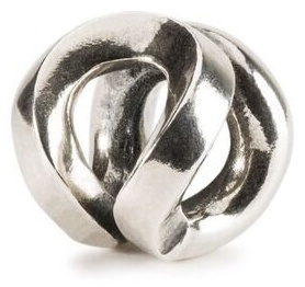 Шарм Trollbeads Узел Смирения TAGBE-20221 вес 1.77 г серебро, без вставок