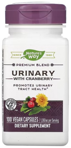 Nature's Way Urinary with Cranberry, 100 капсул