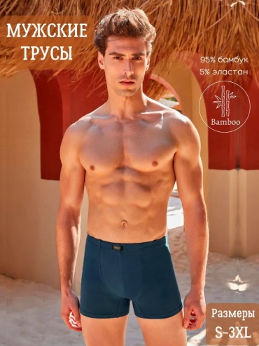 Боксеры Berrak collection бирюзовый