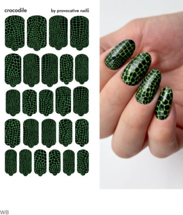 Термопленка Provocative nails Crocodile