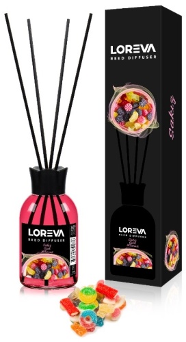 Диффузор с палочками Loreva фруктовые 110 мл