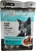 Probalance кусочки в соусе индейка, курица 85 г 1 шт