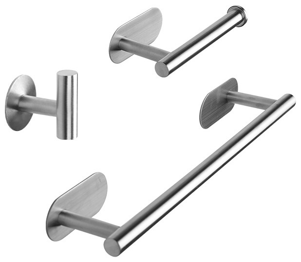 Самоклеющийся Steel набор держателей KIT-HR-CHH 3 шт, металл