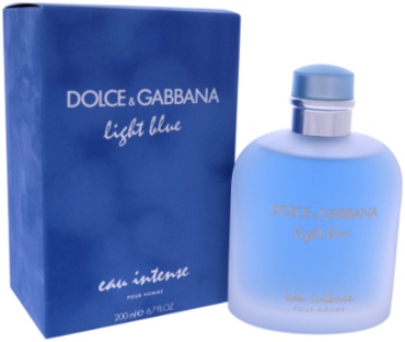 DOLCE&GABBANA Light Blue Eau Intense вода EDP 200 мл, для мужчин