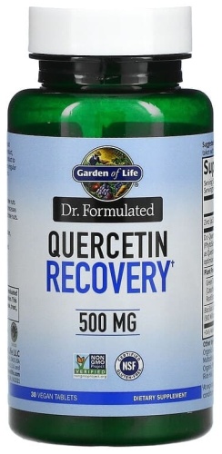 Garden of Life БАД Dr. Formulated, Quercetin Recovery, 500 mg 30 таблеток
